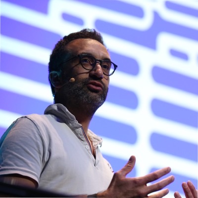 Sylvan speaking at hack in paris 2023